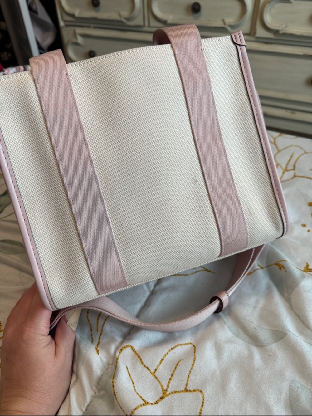 KATE SPADE Canvas Tote Bag & Wallet - Picture 5 of 7